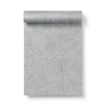 ورق حائط ايطالي لون رمادي تصميم مموج، مقاس 10 م×1.06 م، موديل 82716