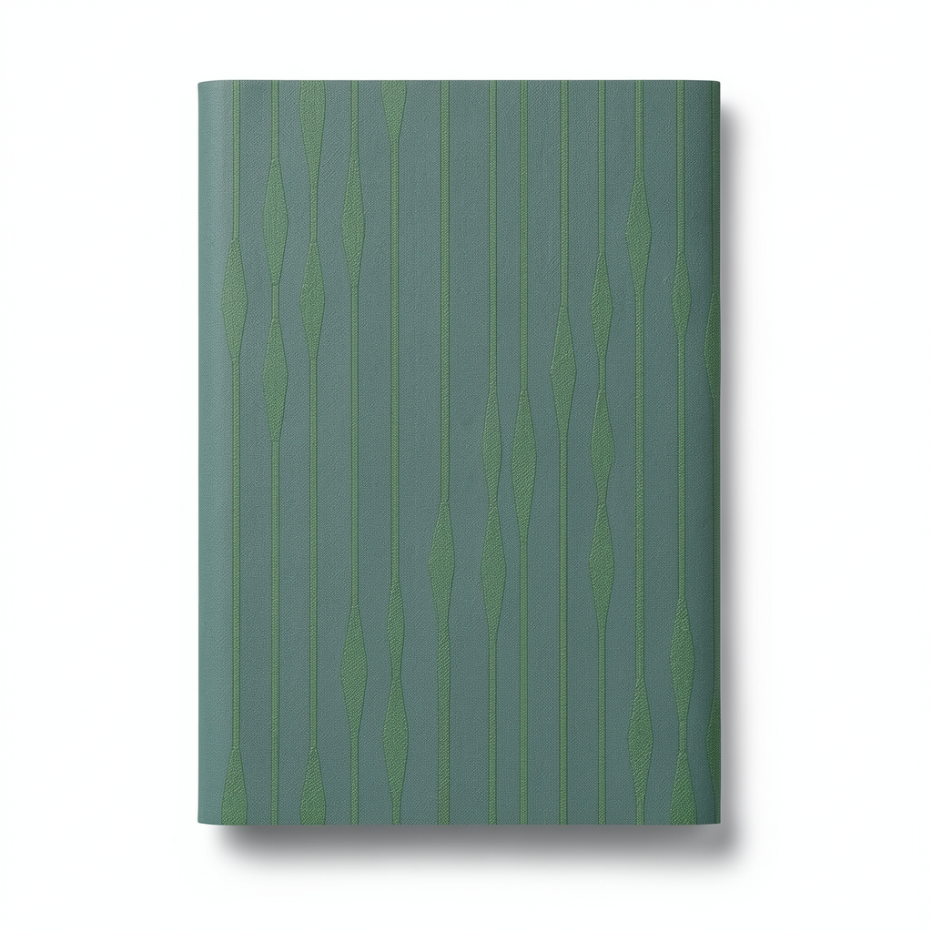 Italian Wallpaper 10m x 0.73m Green, Model Z90013