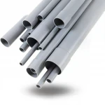 مواسير UPVC الراجحي ضغط 6 بار  قطر خارجي 160 مم سمك 4.7 مم لون رمادي