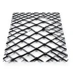 Hot Rolled (Black) Steel Expanded Metal Mesh Bahri 1.2 mm Thickness 1.22 M Width 6 Meter Length