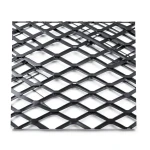 Hot Rolled Black Steel Expanded Metal Mesh Bahri 1.4 mm Thickness 1.22 m Width 6 m Length