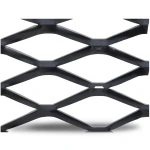 Hot Rolled Black Steel Expanded Metal Mesh Bahri 1.5 mm Thickness 1.22 m Width 6 m Length | Bait Al Tatawor
