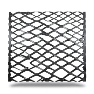 Hot Rolled Steel Expanded Metal Mesh 1.8 mm Thickness 1.22x7 m Black