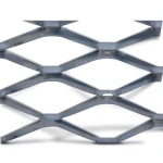 Hot Rolled Steel Expanded Metal Mesh Bahri 2.3 mm Thickness 1.22 M Width 7 M Length