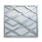 Galvanised Steel Expanded Metal Mesh  Bahri Thickness 4.8 mm Width 1.22 meter Length 7 meter | Bait Al Tatawor Company