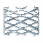 Galvanised Steel Expanded Metal Mesh  Bahri Thickness 6 mm Width 1.22 M Length 7 meter | Bait Al Tatawor Company