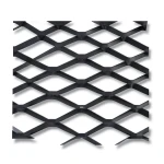 Hot Rolled Steel Expanded Metal Mesh 1.8 mm Thickness 1.22x7 m Black