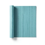 Italian Patterned Wallpaper 10m x 0.73m Turquoise Color, Model Z90011