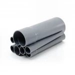 مواسير UPVC الراجحي ضغط 6 بار  قطر خارجي 280 مم سمك 8.2 مم لون رمادي