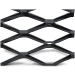 Hot Rolled Black Steel Expanded Metal Mesh Bahri 2.7 mm Thick 1.22x7 m