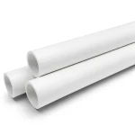 مواسير UPVC ضغط 4 بار قطر خارجي 75 مم سمك 1.8 مم لون أبيض