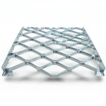 Galvanised Steel Expanded Metal Mesh  Bahri Thickness 3.8 mm Width 1.22 meter Length 6 meter | Bait Al Tatawor Company