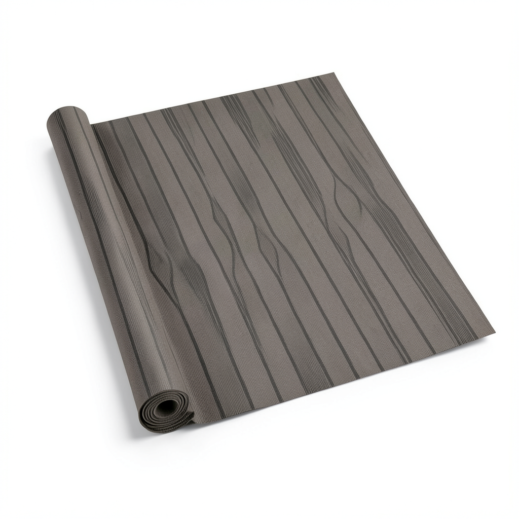 Italian Striped Wall Covering 10m x 0.73m, Dark Beige
