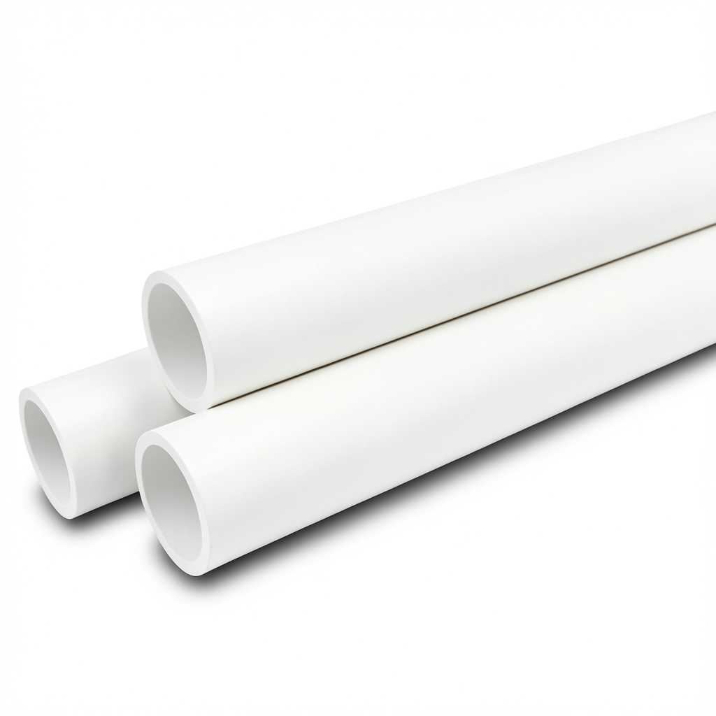 UPVC Pipes Nominal Pressure 4 Bar Outside Diameter 280 mm Thickness 5.5 mm White