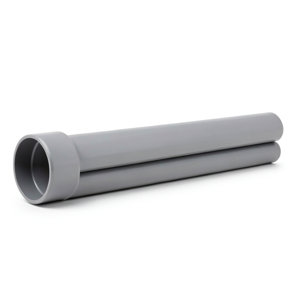 UPVC Pipes Nominal Pressure 16 Bar Outside Diameter 110 mm Thickness 8.2 mm Gray