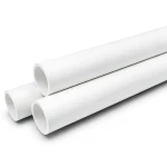 مواسير UPVC ضغط 4 بار قطر خارجي 160 مم سمك 3.2 مم لون أبيض