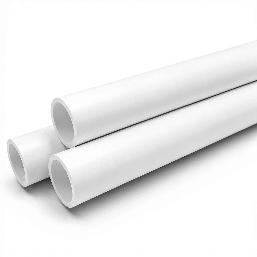 UPVC Pipes Nominal Pressure 4 Bar Outside Diameter 90 mm Thickness 1.8 mm White
