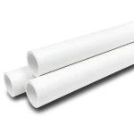 مواسير UPVC ضغط 4 بار قطر خارجي 250 مم سمك 4.9 مم لون أبيض