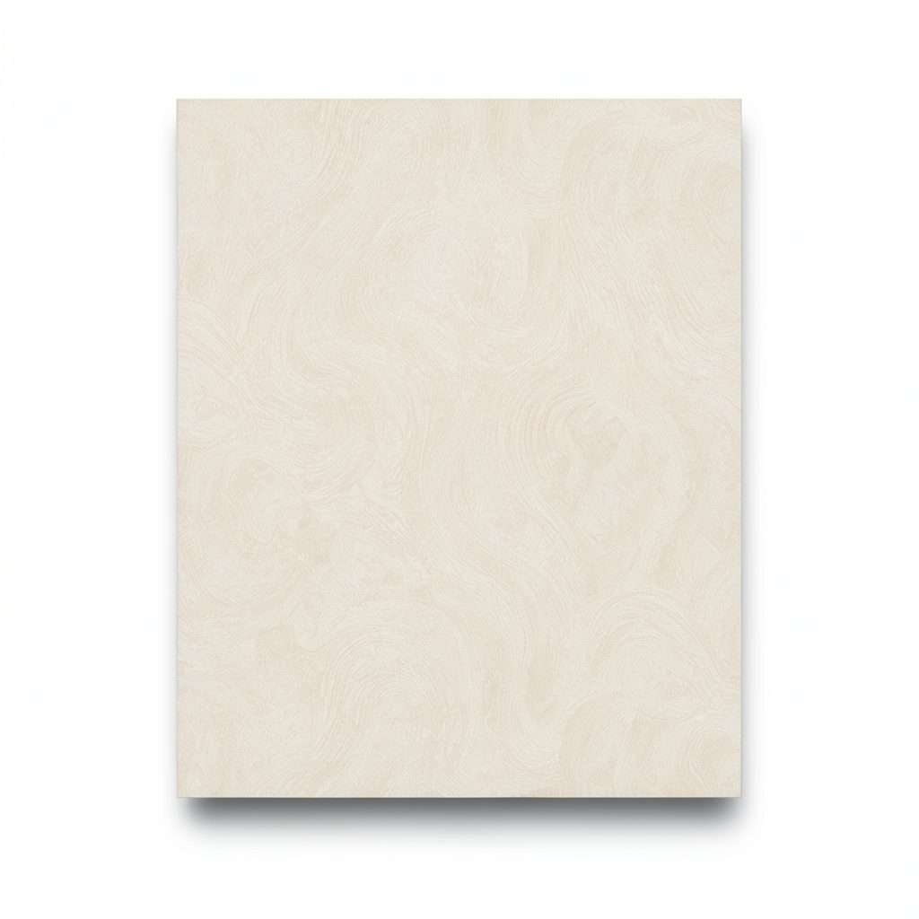 Italian Wallpaper Wavy Design Light Beige, Size 10m x 1.06m, Model 82720