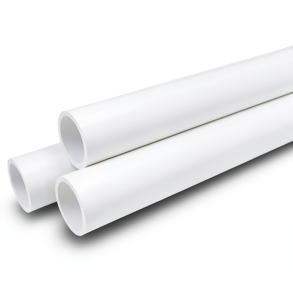 مواسير UPVC ضغط 4 بار قطر خارجي 400 مم سمك 7.9 مم لون أبيض