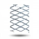 Galvanised Steel Expanded Metal Mesh  Bahri Thickness 1.4 mm Width 2.44  M Length 1 meter | Bait Al Tatawor Company