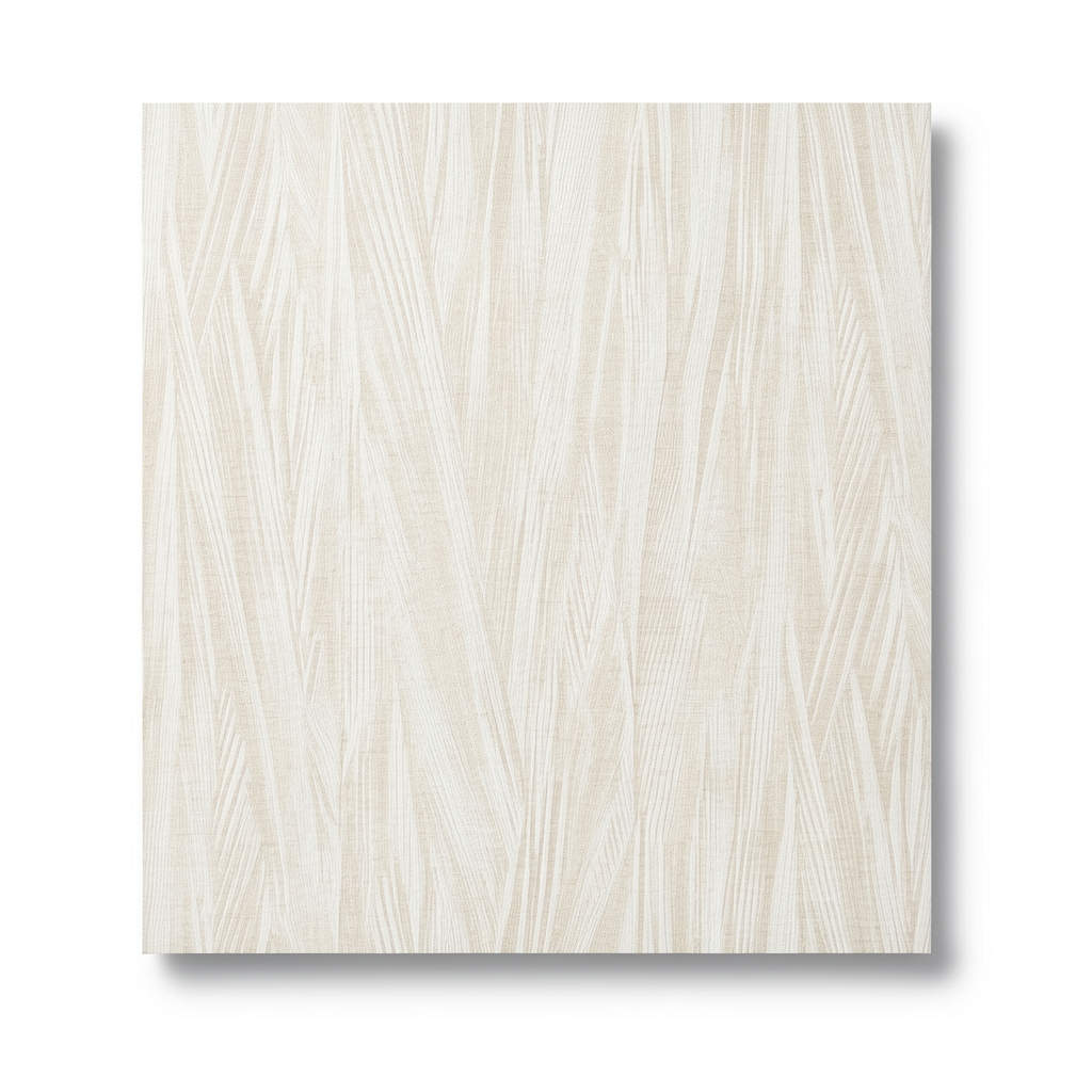 Wall Decoration Patterned Design 10 m x 1.06 m Light Beige