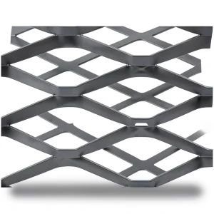 Hot Rolled Black Steel Expanded Metal Mesh Bahri 6mm Thickness 1.22m Width 2m Length Bait Al Tatawor