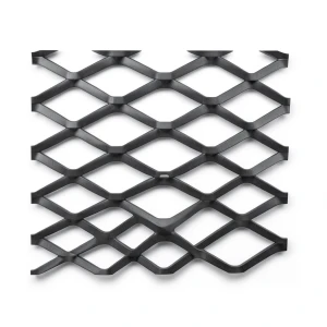 Hot Rolled Black Steel Expanded Metal Mesh Bahri 4.8 mm Thickness 1.22 m Width 3 m Length