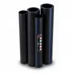 مواسير HDPE نيبروبلاست PE 100 ضغط 4 بار قطر خارجي 315 مم سمك 7.7 مم لون اسود