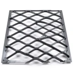 Hot Rolled Steel Expanded Metal Mesh Bahri 5.8 mm Thickness 1.22 m Width 3 m Length