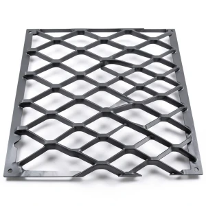 Hot Rolled Steel Expanded Metal Mesh Bahri 5.8 mm Thickness 1.22 m Width 3 m Length