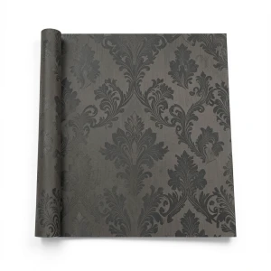 Italian Wallpaper Pattern Design 10m x 1.06m, Dark Beige