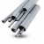 UPVC Pipes Al-Rajhi Nominal Pressure 2 Bar Outside Diameter 160 mm Thickness 1.8 mm Gray Colour