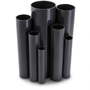 UPVC Pipes Pressure 12 Bar Outside Diameter 75.3 mm Thickness 4.5 mm Black