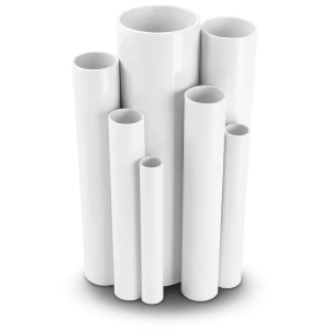 مواسير UPVC ضغط اسمي 25 بار قطر خارجي 48.4 مم سمك 5.9 مم لون أبيض