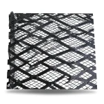 Hot Rolled Black Steel Expanded Metal Mesh Bahri Thickness 6 mm Width 1.22 m Length 5 m
