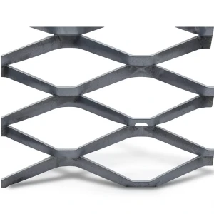 Hot Rolled Steel Expanded Metal Mesh Bahri 5.8 mm Thickness 1.22 m Width 3 m Length