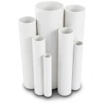 مواسير UPVC ضغط 21 بار قطر خارجي 60.5 مم سمك 6.3 مم أبيض