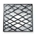Hot Rolled Black Steel Expanded Metal Mesh Bahri Thickness 4.8 mm Width 1.22 m Length 7 m