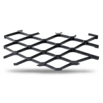 Hot Rolled Black Steel Expanded Metal Mesh Bahri 5.8 mm Thickness 1.22 m Width 4 m Length