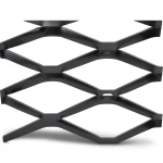 Hot Rolled Black Steel Expanded Metal Mesh Bahri Thickness 6 mm Width 1.22 m Length 5 m