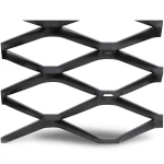 Hot Rolled Black Steel Expanded Metal Mesh Bahri Thickness 5.8 mm Width 1.22 m Length 5 m
