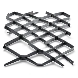 Hot Rolled Steel Expanded Metal Mesh Bahri 6 mm Thickness 1.22 m Width 7 m Length