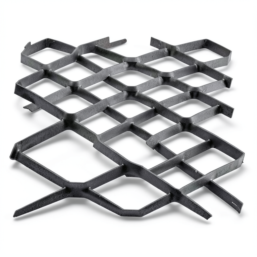 Hot Rolled Steel Expanded Metal Mesh Bahri 6 mm Thickness 1.22 m Width 7 m Length