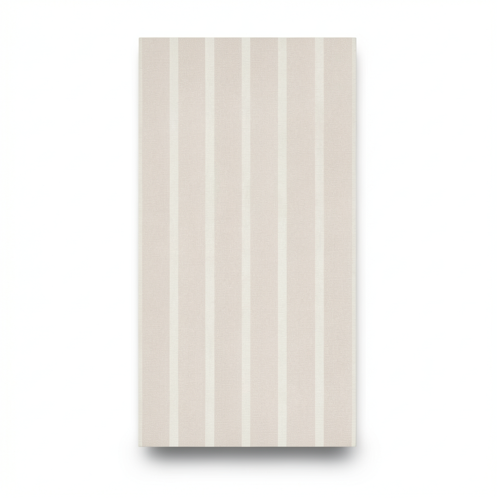 Striped Wall Decoration 10m x 0.53m Beige Color, Model 467031