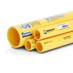 HDPE Pipes PE 100 Pressure 6 Bar Outside Diameter 140 mm Thickness 5.1 mm Yellow | NEPROPLAST
