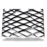 Bait Al Tatawor Hot Rolled Black Steel Expanded Metal Mesh 1.4mm Thickness 1.22m Width 1.0m Length