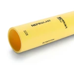 HDPE Pipes PE 100 Pressure 6 Bar Outside Diameter 160 mm Thickness 5.8 mm Yellow | NEPROPLAST