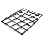 Hot Rolled Steel Expanded Metal Mesh 5.8 mm Thickness 1.22 m Width 6 m Length, Black