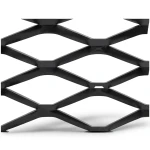Hot Rolled Black Steel Expanded Metal Mesh Bahri 6 mm Thickness 1.22 m Width 6 m Length